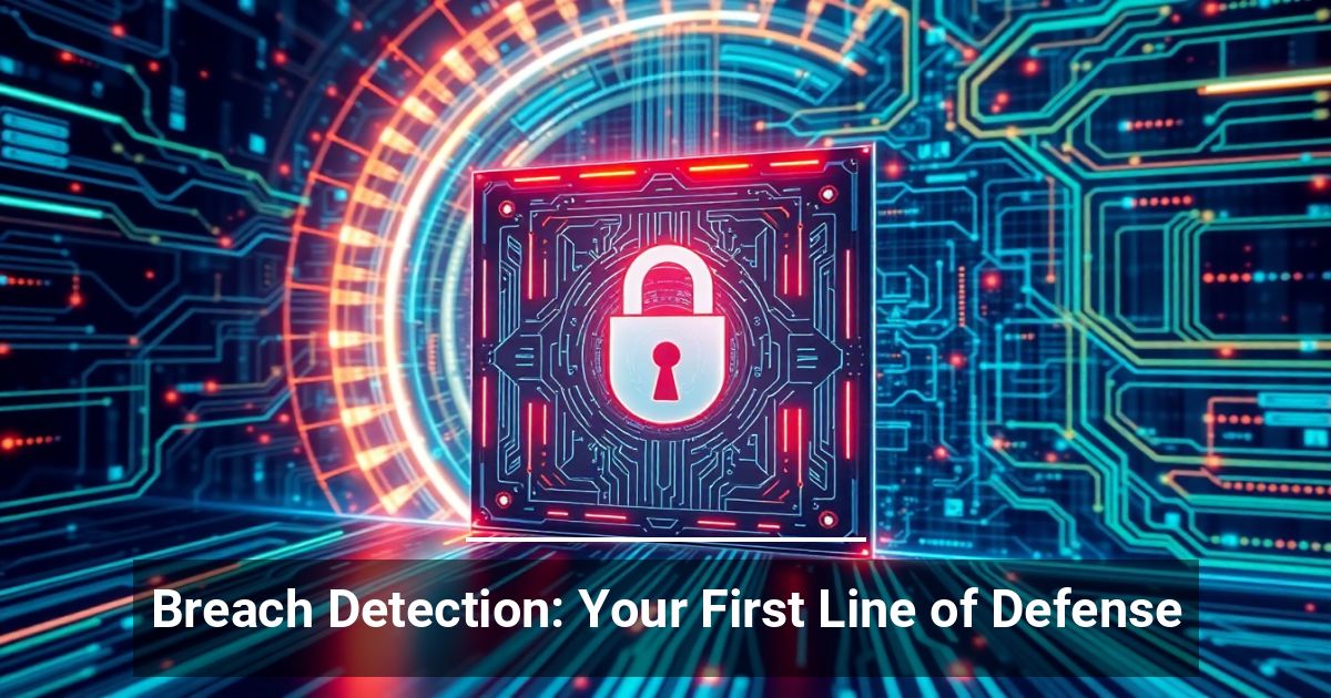 Breach Detection: Your First Line of Defense